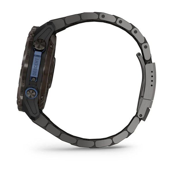 Смарт-часы Garmin Descent Mk3i - 51 мм, титан Carbon Grey DLC с титановым браслетом + трансивер Descent T2 BNDL-DMK3i-51CGTTDT2 фото