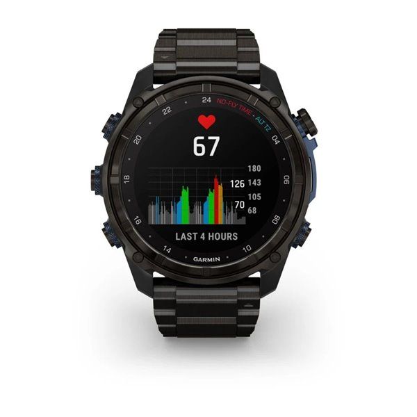 Смарт-часы Garmin Descent Mk3i - 51 мм, титан Carbon Grey DLC с титановым браслетом + трансивер Descent T2 BNDL-DMK3i-51CGTTDT2 фото