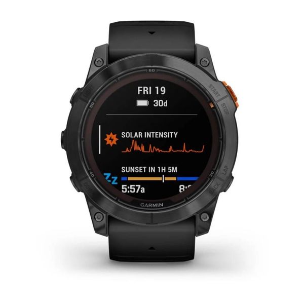 Смарт-часы Garmin Fenix 7X Pro - Solar Edition - сланцево-серые с черным ремешком 010-02778-01 фото