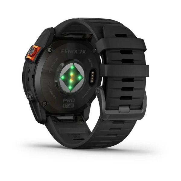 Смарт-годинник Garmin Fenix 7X Pro - Solar Edition - сланцево-сірий з чорним ремінцем 010-02778-01 фото