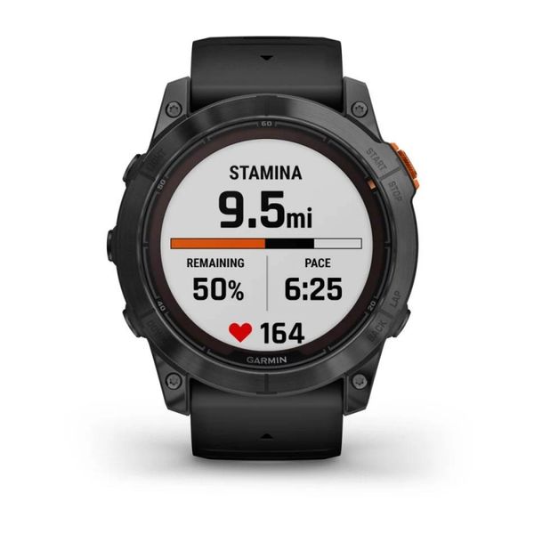 Смарт-годинник Garmin Fenix 7X Pro - Solar Edition - сланцево-сірий з чорним ремінцем 010-02778-01 фото