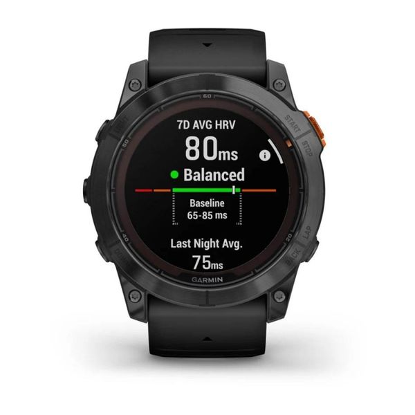 Смарт-годинник Garmin Fenix 7X Pro - Solar Edition - сланцево-сірий з чорним ремінцем 010-02778-01 фото