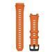 Ремінець Garmin QuickFit 22, палаючий помаранчевий, силіконовий (Ember Orange) 010-13395-01 фото 1