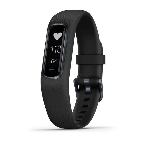 Смарт-браслет Garmin Vivosmart 4 черный/серый, Smal/Medium 010-01995-20 фото