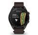Смарт-годинник Garmin Approach S72 (43 мм) з титановим безелем Carbon Gray/Heritage Bronze DLC і тканинним ремінцем ComfortFit Pebble Grey 010-04147-02  фото 10