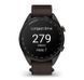 Смарт-годинник Garmin Approach S72 (43 мм) з титановим безелем Carbon Gray/Heritage Bronze DLC і тканинним ремінцем ComfortFit Pebble Grey 010-04147-02  фото 11