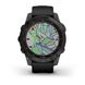 Смарт-годинник Garmin Fenix 7 Sapphire Solar титановий сірий DLC з чорним ремінцем 010-02540-21 фото 4