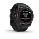 Смарт-часы Garmin Fenix 7 Pro - Sapphire Solar Edition - темно-серый титан DLC Carbon с черным ремешком 010-02777-11 фото 2