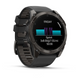 Смарт-годинник Garmin Fenix 8 – 51 мм, AMOLED Sapphire, титан з DLC-покриттям Carbon Gray і силіконовим ремінцем чорного/сірого кольору 010-02905-21 фото 3