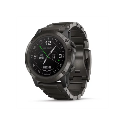 Смарт-часы Garmin D2 Delta PX с титановым браслетом DLC 010-01989-31 фото