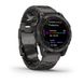 Смарт-годинник Garmin Fenix 7 Sapphire Solar титановий сірий DLC з сірим титановим DLC браслетом 010-02540-39 фото 3