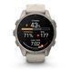 Смарт-часы Garmin Fenix 9 (43 мм) с титановым корпусом и туманно-серым силиконовым ремешком