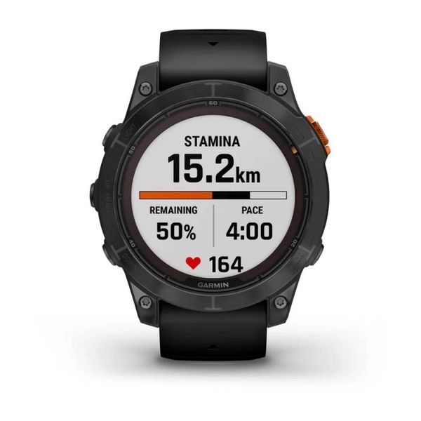 Смарт-годинник Garmin Fenix 7 Pro - Solar Edition - сланцево-сірий з чорним ремінцем 010-02777-01 фото