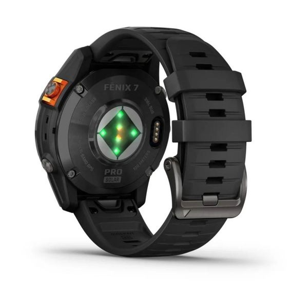 Смарт-годинник Garmin Fenix 7 Pro - Solar Edition - сланцево-сірий з чорним ремінцем 010-02777-01 фото