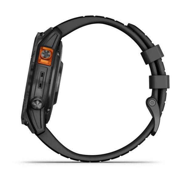 Смарт-часы Garmin Fenix 7 Pro - Solar Edition - сланцево-серые с черным ремешком 010-02777-01 фото