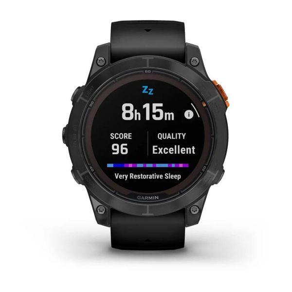 Смарт-часы Garmin Fenix 7 Pro - Solar Edition - сланцево-серые с черным ремешком 010-02777-01 фото