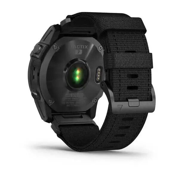 Смарт-часы Garmin Tactix 7 – Pro Edition черные с нейлоновыми ремешками черного и коричневого цвета BUNDLE-T7PS-CTNB фото