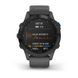 Смарт-годинник Garmin Fenix 6 Pro Solar чорний з сірим ремінцем 010-02410-11 фото 7