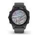 Смарт-годинник Garmin Fenix 6 Pro Solar чорний з сірим ремінцем 010-02410-11 фото 5