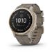 Смарт-годинник Garmin Fenix 6S Pro Solar золотавий з бежевим замшевим ремінцем 010-02409-26 фото 1