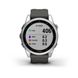 Смарт-часы Garmin Fenix 7S серебристые с ремешком серый графит 010-02539-01 фото 7