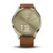 Смарт-часы Garmin Vivomove HR Premium Gold Tone Light Brown Small/Medium 010-01850-25 фото 6