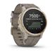 Смарт-годинник Garmin Fenix 6S Pro Solar золотавий з бежевим замшевим ремінцем 010-02409-26 фото 3