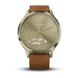 Смарт-часы Garmin Vivomove HR Premium Gold Tone Light Brown Small/Medium 010-01850-25 фото 2