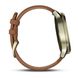 Смарт-годинник Garmin Vivomove HR Premium Gold Tone Light Brown Small/Medium 010-01850-25 фото 10