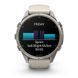 Смарт-часы Garmin Fenix 9 Pro (43 мм) с титановым корпусом и туманно-серым/темно-песочным силиконовым ремешком