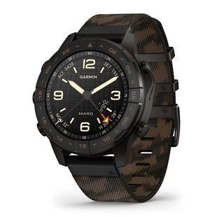 Смарт-годинник Garmin MARQ Commander (Gen 3) з жакардовим нейлоновим ремінцем
