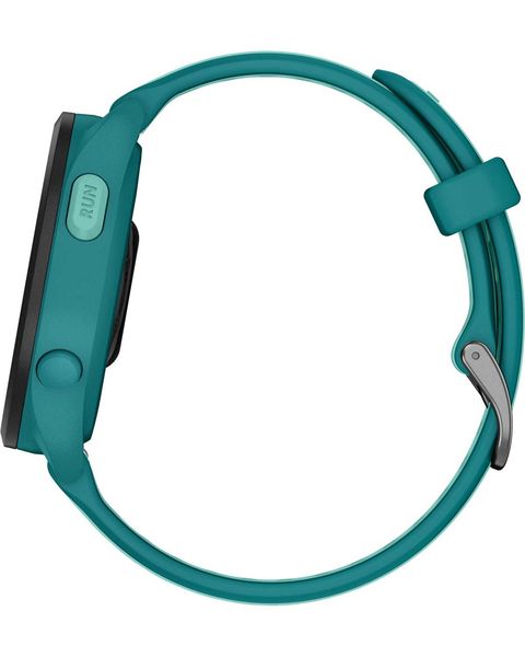 Смарт-часы Garmin Forerunner 165 Music, силиконовый ремешок цвета бирюзовый/аква 010-02863-32 фото