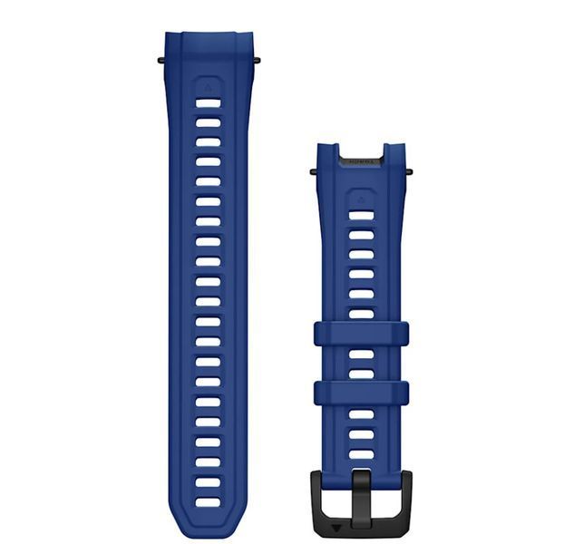 Ремінець Garmin QuickFit 22, синій, силіконовий (Bolt Blue)