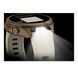 Смарт-годинник Garmin Fenix 9 Pro (43 мм) з титановим корпусом Autumn Gold і кремово-сірим силіконовим ремінцем