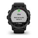 Смарт-годинник Garmin Descent Mk2S Carbon Gray DLC Black з чорним силіконовим ремінцем 010-02403-04 фото 9