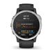 Смарт-часы Garmin Fenix 6S Solar серебристые с черным ремешком 010-02409-00 фото 5