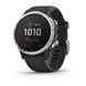 Смарт-часы Garmin Fenix 6S Solar серебристые с черным ремешком 010-02409-00 фото 1