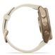Смарт-годинник Garmin Fenix 9 Pro (43 мм) з титановим корпусом Autumn Gold і кремово-сірим силіконовим ремінцем