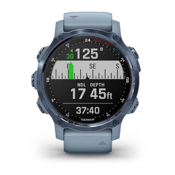 Смарт-часы Garmin Descent Mk2S с корпусом и ремешком цвета морской пены 010-02403-07 фото