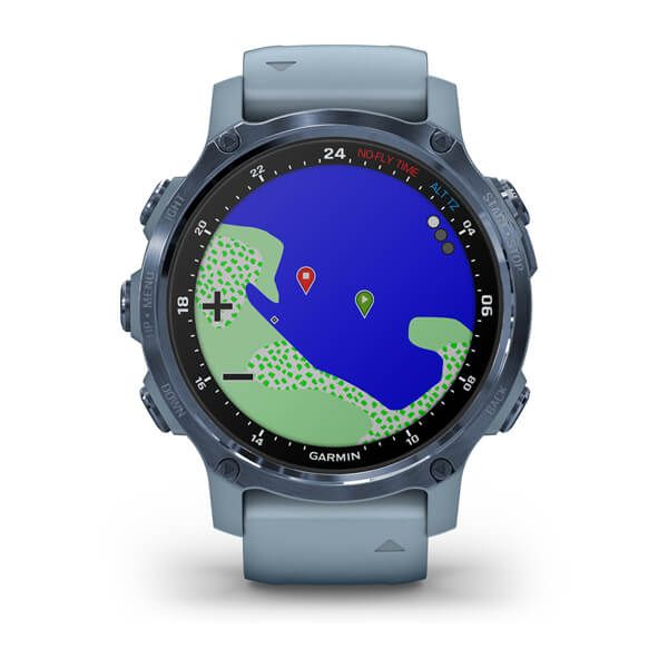 Смарт-годинник Garmin Descent Mk2S з корпусом та ремінцем кольору морської піни 010-02403-07 фото