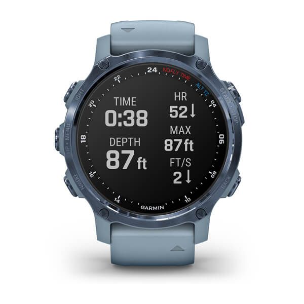 Смарт-часы Garmin Descent Mk2S с корпусом и ремешком цвета морской пены 010-02403-07 фото