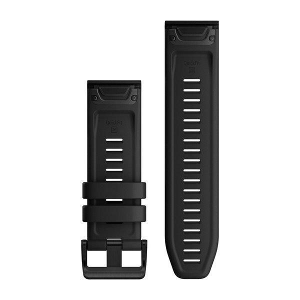 Ремінець Garmin QuickFit 26 для Fenix, Tactix, Quatix, D2, Foretrex, Descent, чорний 010-12864-00 фото