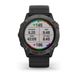 Смарт-годинник Garmin Fenix 6X Pro Solar титановий сірий DLC з чорним ремінцем 010-02157-21 фото 3