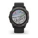 Смарт-часы Garmin Fenix 6X Pro Solar серые титановые DLC с черным ремешком 010-02157-21 фото 6