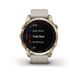 Смарт-часы Garmin Fenix 7S Sapphire Solar золотистые титановые со светло-бежевым ремешком 010-02539-21 фото 7