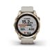 Смарт-часы Garmin Fenix 7S Sapphire Solar золотистые титановые со светло-бежевым ремешком 010-02539-21 фото 6