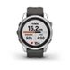 Смарт-годинник Garmin Fenix 7S Pro - Solar Edition - сріблястий з графітовим ремінцем 010-02776-01 фото 8