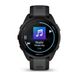 Смарт-годинник Garmin Forerunner 165 Music, чорний/сланцево-сірий силіконовий ремінець 010-02863-30 фото 8