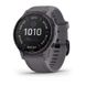 Смарт-часы Garmin Fenix 6S Pro Solar, аметист с серым ремешком 010-02409-15 фото 1