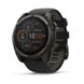 Смарт-годинник Garmin Fenix 8 – 51 мм, Solar Sapphire, титан з DLC-покриттям Carbon Gray та силіконовим ремінцем чорного/сірого кольору 010-02907-11 фото 1